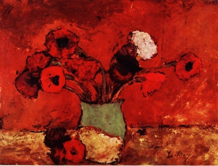 Carnations and poppies