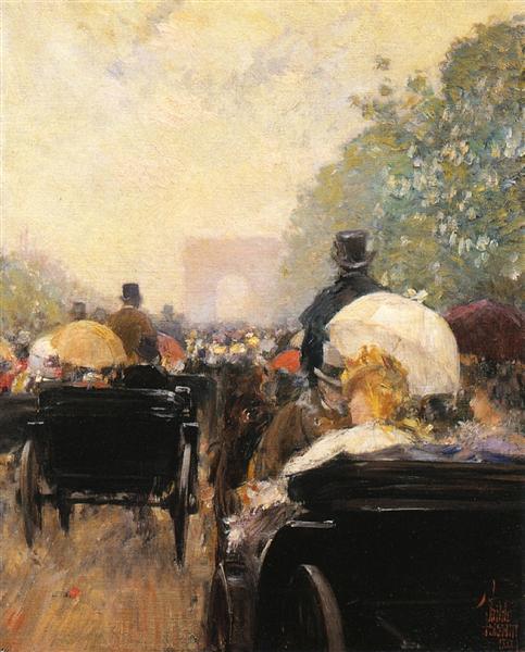 Carriage Parade - 1888