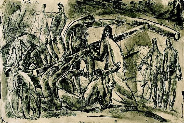 Carrying the cross - 1921