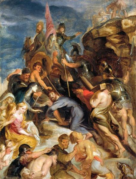 Carrying the cross - 1637