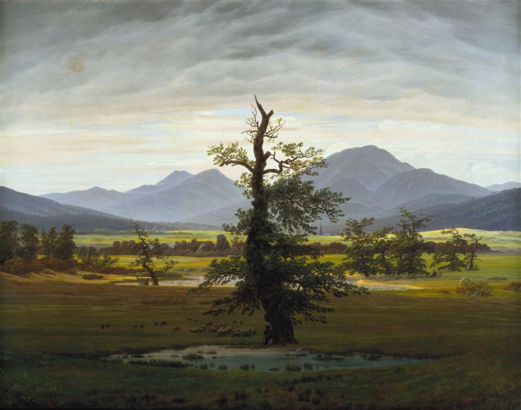 Albero solitario - 1822