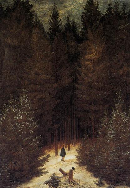 Der Jäger im Wald - 1814