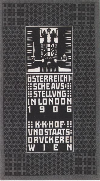 Østrigsk eksponeringskatalog i London - 1906