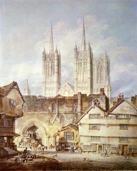 Igreja da Catedral de Lincoln - 1795