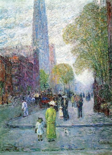 Cathedral Spires - Spring Morning - 1900