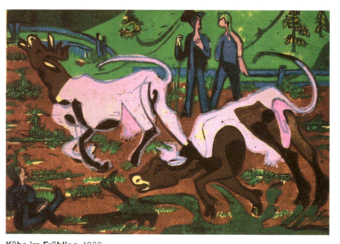 Cattle in spring - 1933