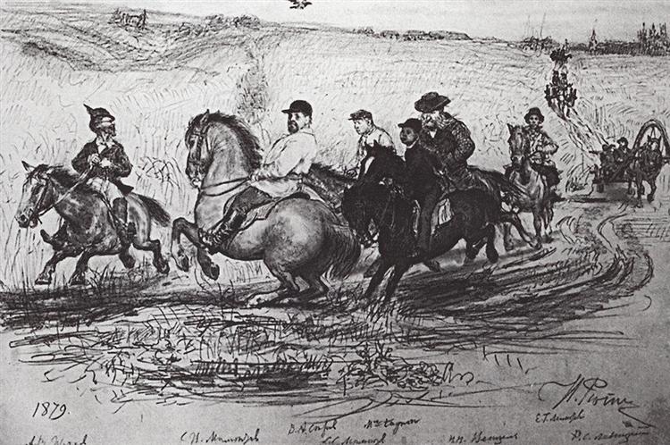 Cavalgata v Abramtzevo - 1879