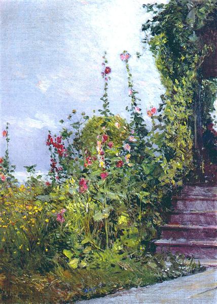 Garden de Celia Thaxter - Applerore - Isole di Shoals - 1890