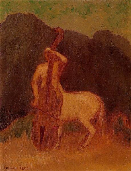 Centaur com violoncelo - 1910