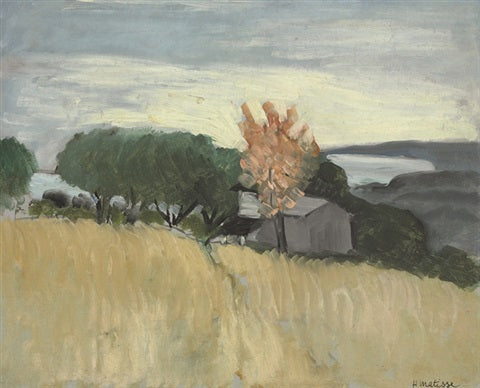 Wheat Fields in Cagnes 1918 