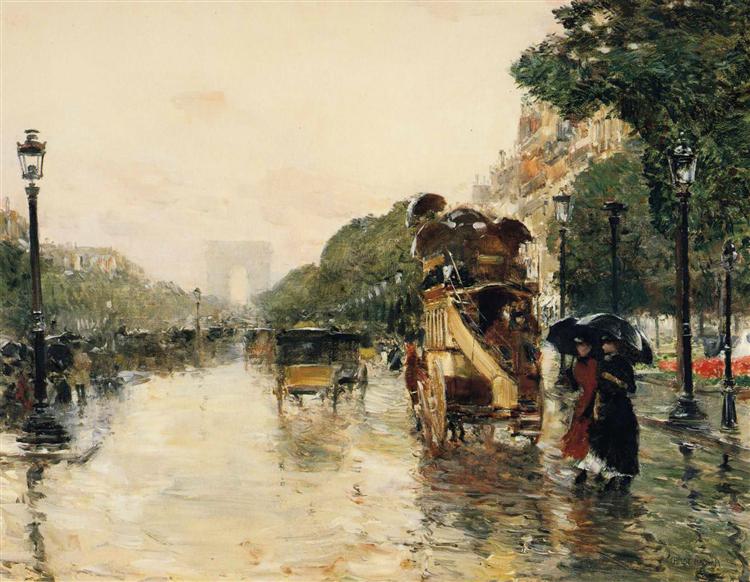 Campos Elíseos - París - 1889