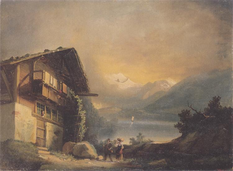 Charlet w Hilterfingen - 1871