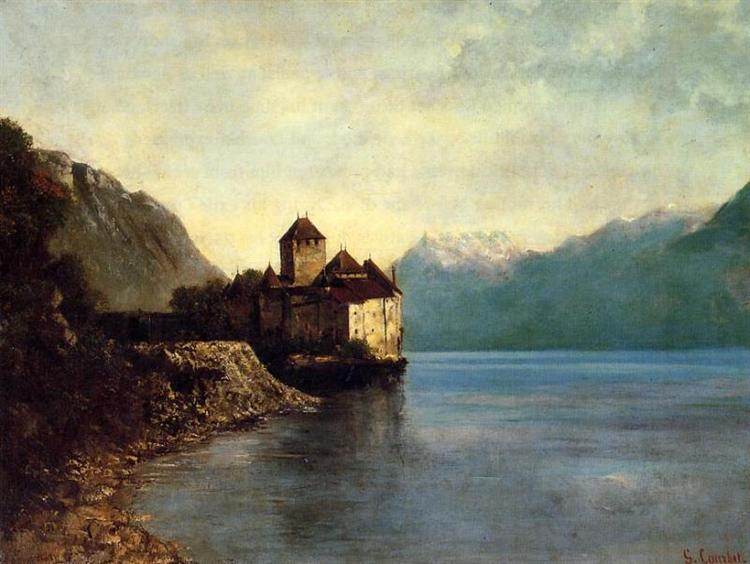 Chillon Castle -1874