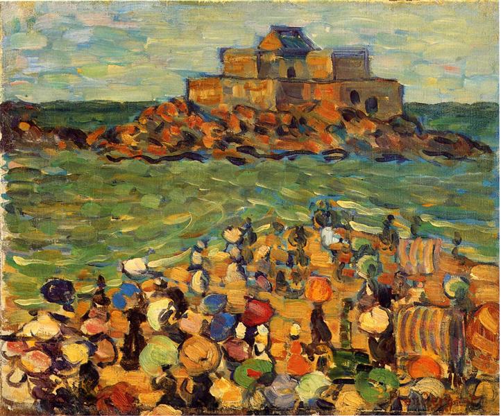 Tumba De Chateaubriand - St Malo (También Conocida Como Tumba De St. Malo Chateaubriand) - 1907