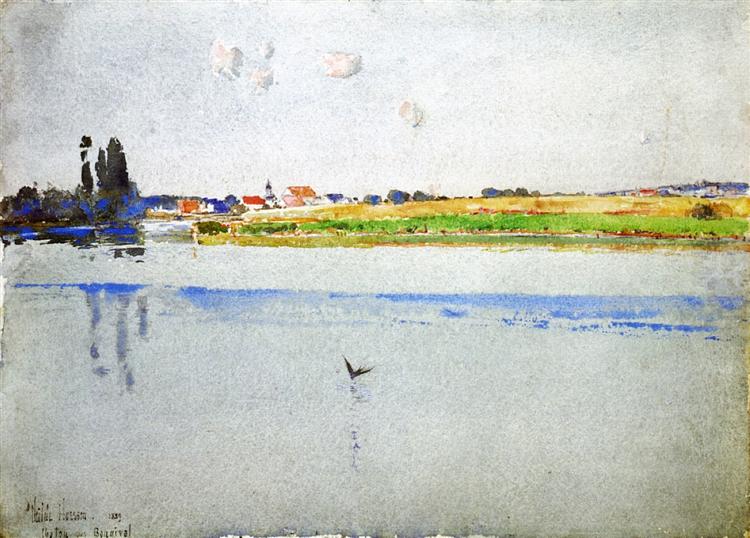 Chatau nær Bougival - 1889