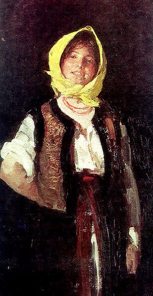 Wesoła chłopka - 1894