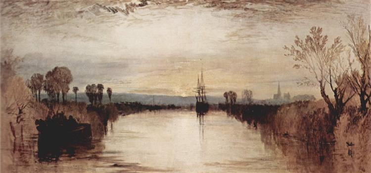 Canal De Chichester - 1828