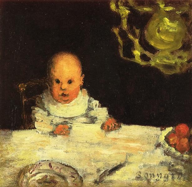 Enfant à la table - 1893