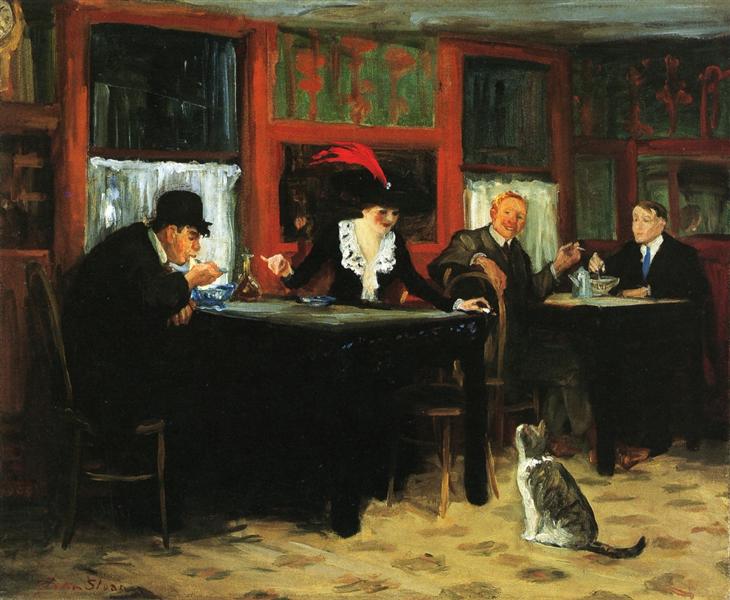 Restaurant chinois - 1909