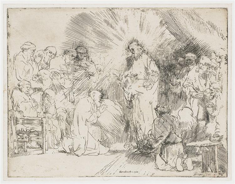 Christ Appearing to the Apostles - 1656