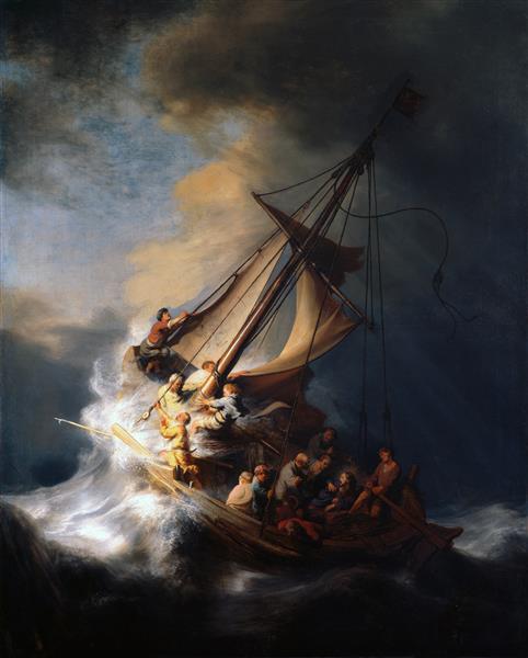 La Tormenta En El Mar De Galilea - 1633