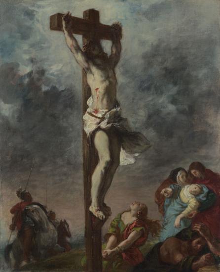 Cristo En La Cruz - 1853