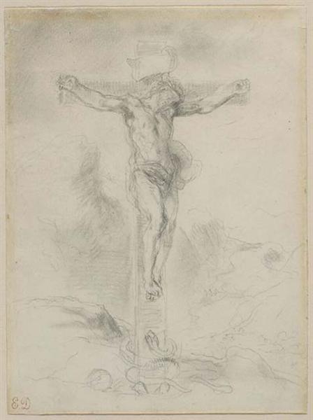 Cristo sulla croce - 1856