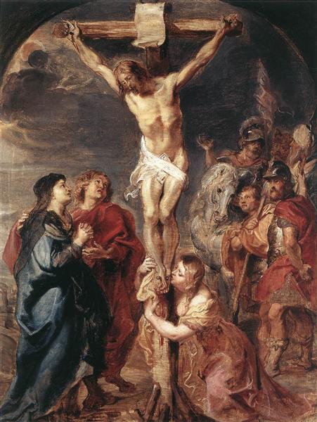 Cristo En La Cruz - 1627