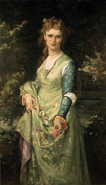 Christina Nilsson Como Ofelia - 1873