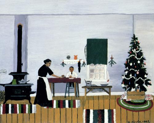 Weihnachten morgen - Frühstück - 1945