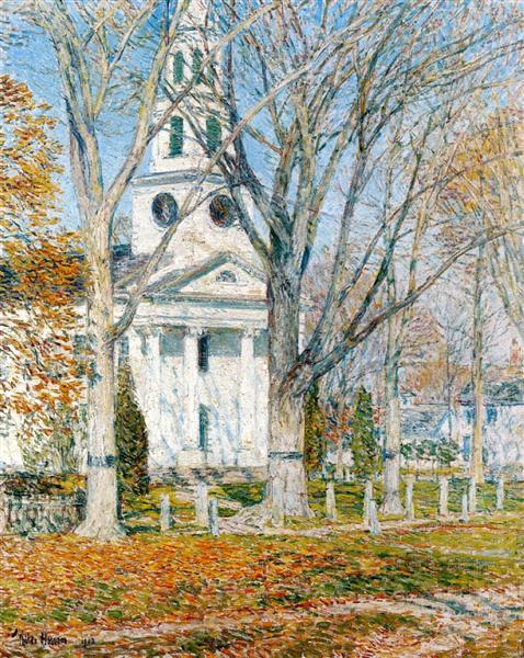 Church in Old Lyme - 1903