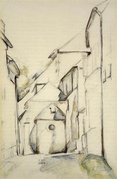 Iglesia De Saint-Pierre En Avon - 1894