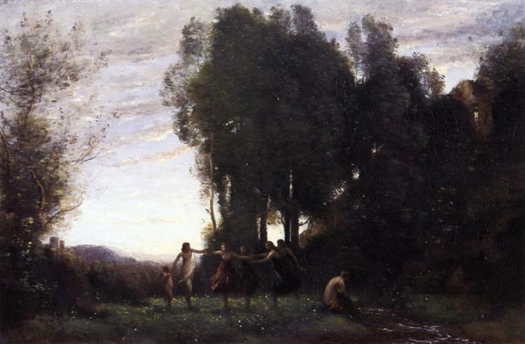 Circle de nymphe - demain - 1857