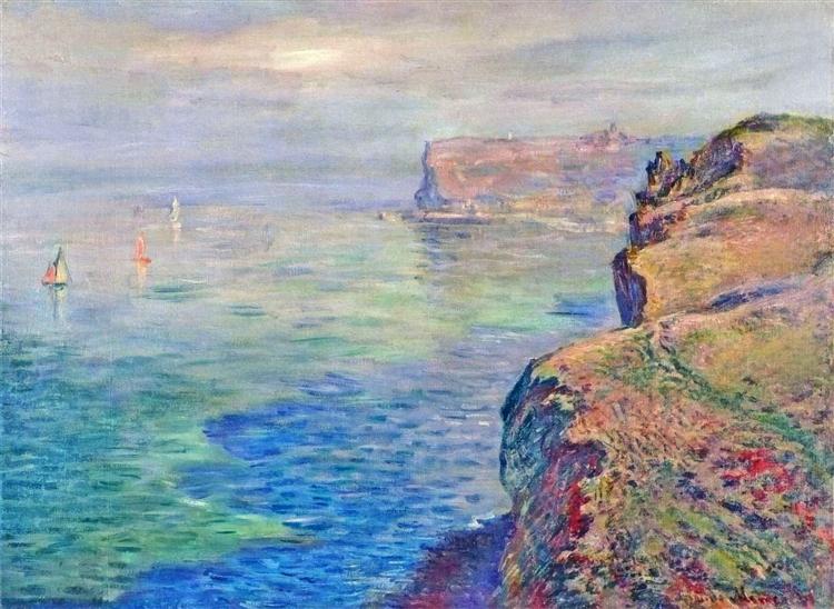 Grainval Cliff in der Nähe von Femp - 1881