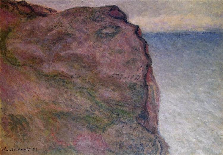 Petit Ailly Cliff - în Varngeville - 1896