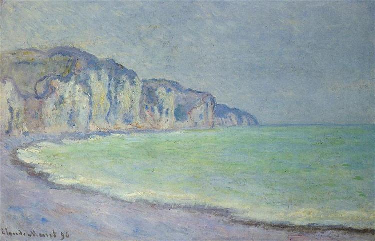 Falaise à Pourville 2 - 1896