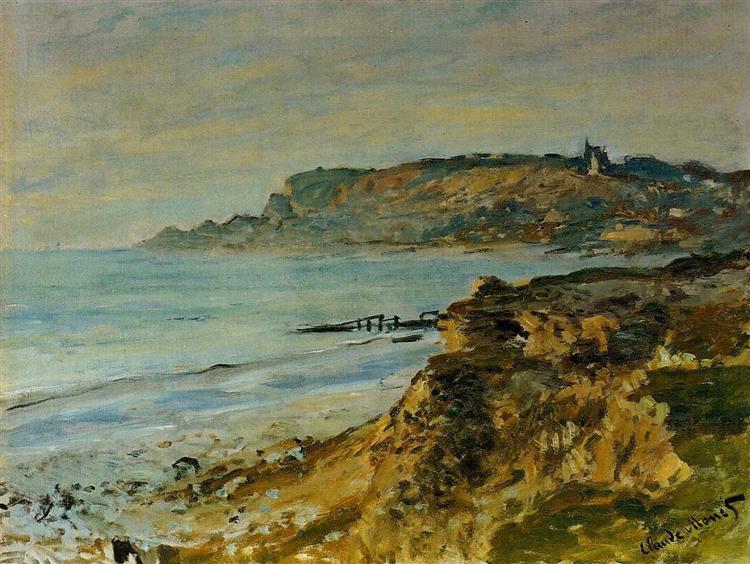 Sainte -adresse Cliff - 1873