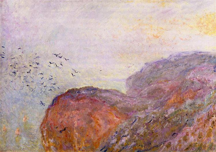 Cliff near Dieppe - 1896