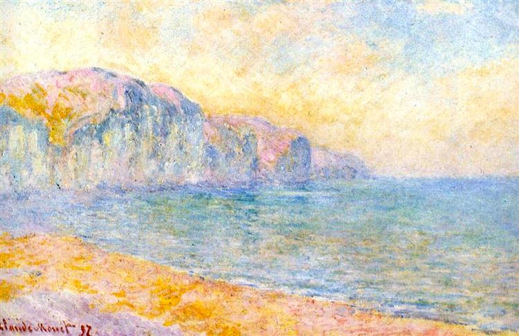 Pourville Cliffs - Morning - 1897