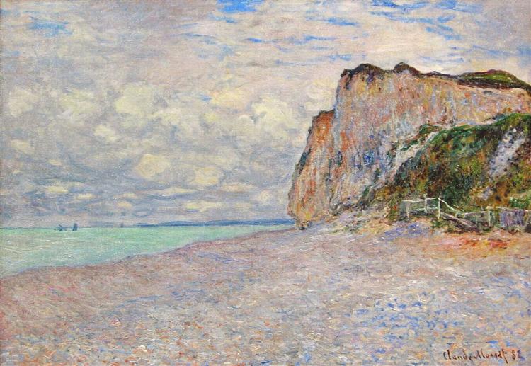 Cliffs near Dieppe - 1882