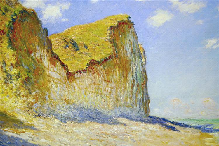 Penhascos perto de Pourville - 1882