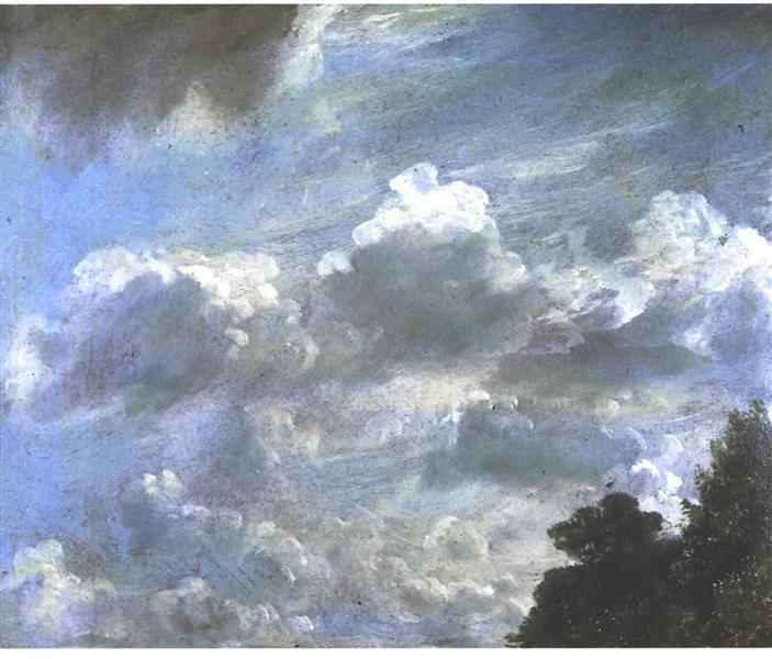 Étude du cloud - 1821