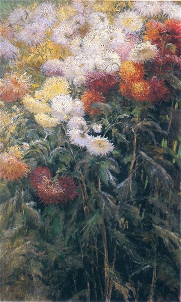 Chrysantos Grubu - Petit Gennevilliers Garden - 1890