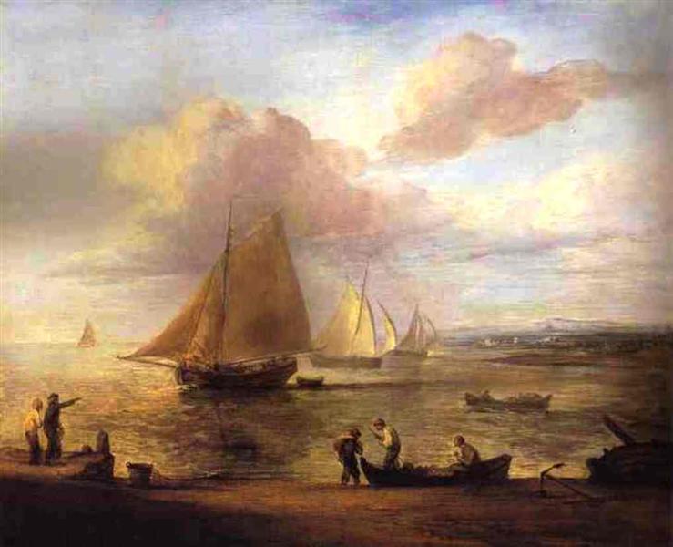 Coastal Scene - A Calm - 1783