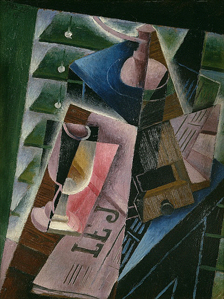 Moulin à café et verre - 1915