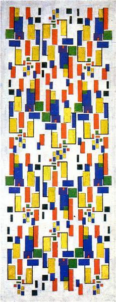 Color design for a chimney - 1917