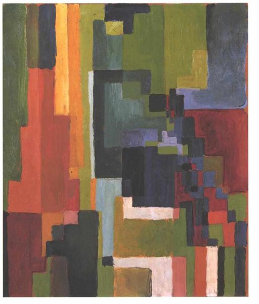 Formes colorées - 1913