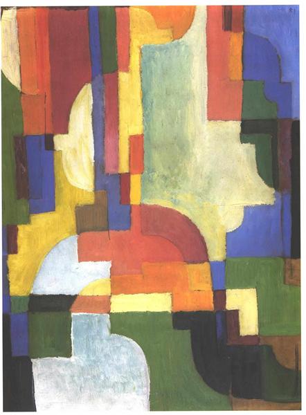 Colorful forms - 1913