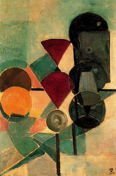 Composition II (Nature Muerto) - 1916