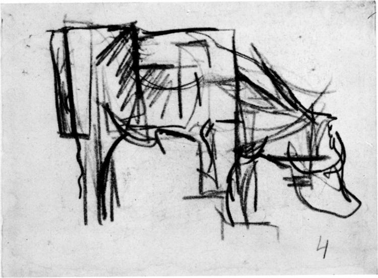 Composition (La Vaca) - 1917